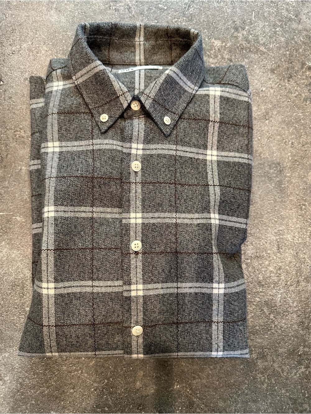 O.N.S Plaid Long Sleeve Button-Down Shirt – Size Small – $35